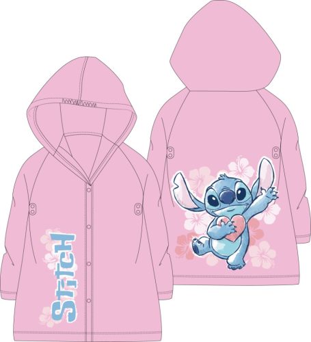 Disney Lilo és Stitch, A csillagkutya Heart esőkabát 5 - 6 év / 110 - 116 cm
