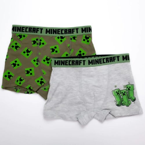 Minecraft Squad gyerek boxeralsó 2 darab/csomag 9 év / 134 cm