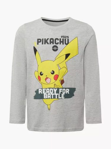 Pokémon Battle gyerek hosszú ujjú póló, felső 11 év / 146 cm