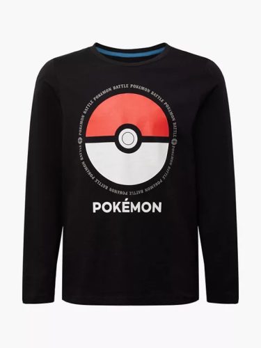Pokémon Battle gyerek hosszú ujjú póló, felső 10 év / 140 cm