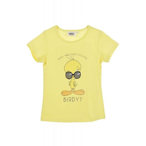 Bolondos dallamok Yellow rövid póló, felső 6 év / 116 cm