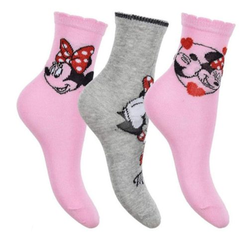 Disney Minnie Bow Pink gyerek zokni 31/34