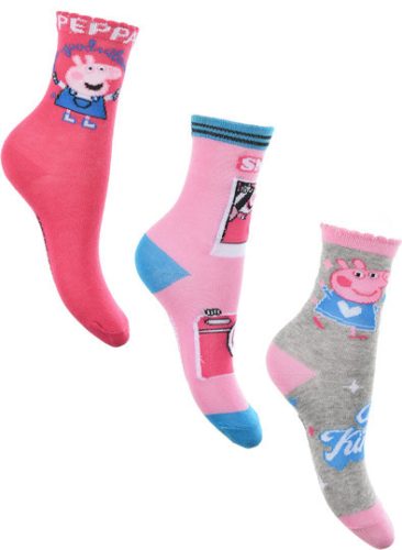 Peppa malac Smile Pink gyerek zokni  31/34