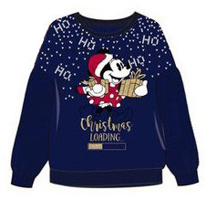 Disney Mickey Loading Karácsonyi gyerek pulóver 3 év / 98 cm