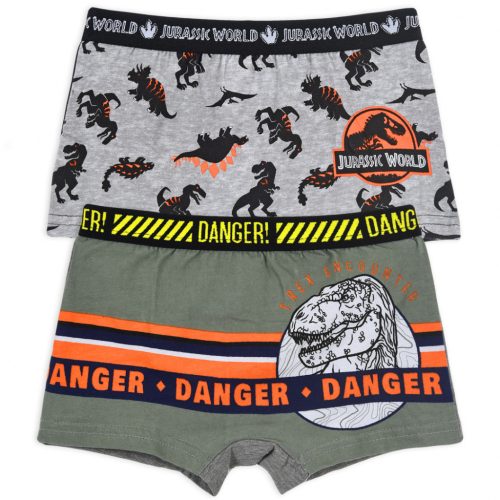 Jurassic World gyerek boxeralsó 2 darab/csomag 6 - 8 év / 116 - 128 cm