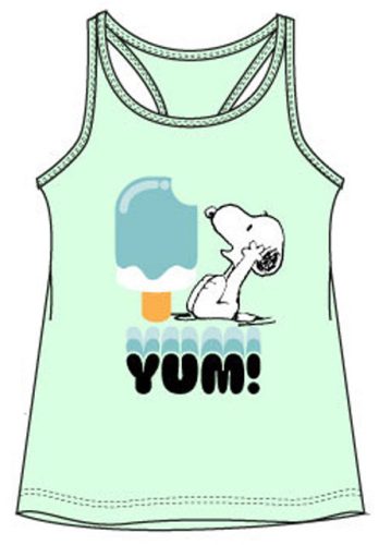Snoopy Yum gyerek rövid póló, felső 10 év / 140 cm