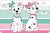Disney 101 Kiskutya tányéralátét 43x28 cm