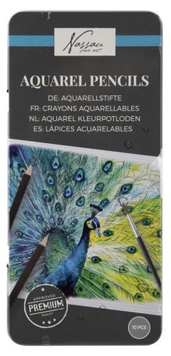 Akvarel Nassau színes ceruza 10 db-os