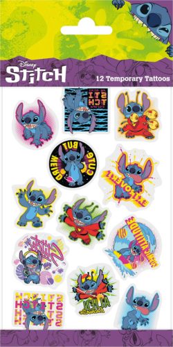 Disney Lilo és Stitch, A csillagkutya Extrovert tetkó 12 db-os