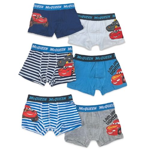 Disney Verdák Speedster  gyerek boxeralsó 2 darab/csomag 2 - 8 év / 92 - 128 cm