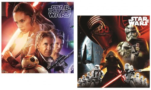 Star Wars The Force Awakens párnahuzat 40x40 cm