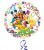 Disney Minnie Friends fólia lufi 43 cm
