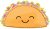 Taco Smile fólia lufi 83 cm