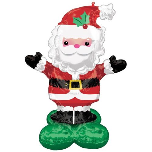 Télapó Winter AirLoonz óriás fólia lufi 134 cm