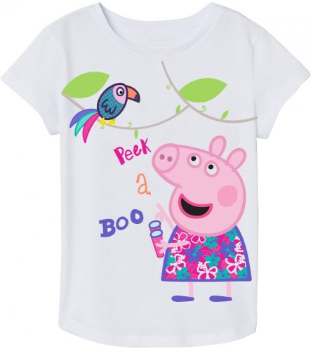 Peppa malac Peek a Boo gyerek rövid póló, felső 2 - 6 év / 92 - 116 cm