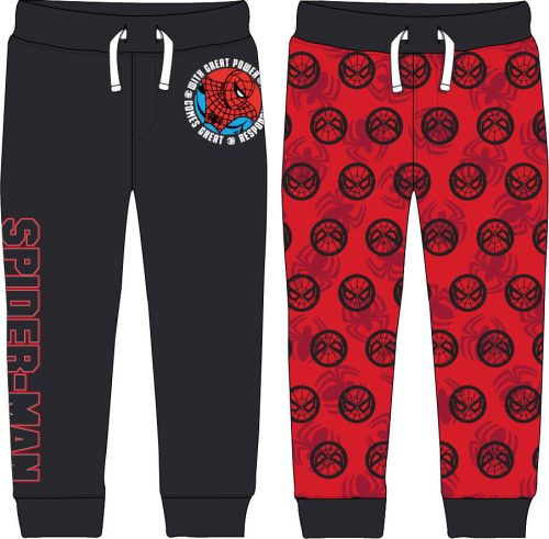 Pókember Power gyerek hosszú nadrág, jogging alsó 4 - 7 év / 104 - 122 cm