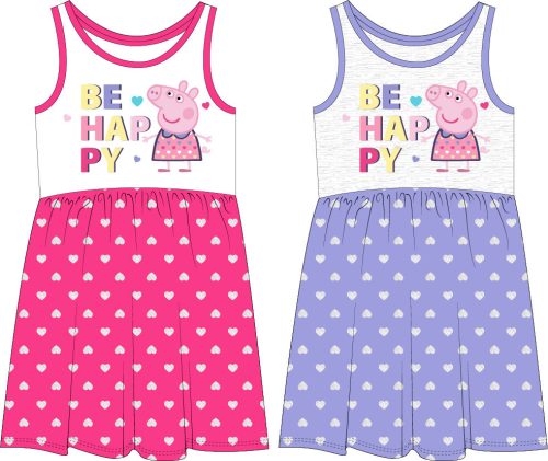 Peppa malac Be Happy gyerek nyári ruha 2 - 6 év / 92 - 116 cm