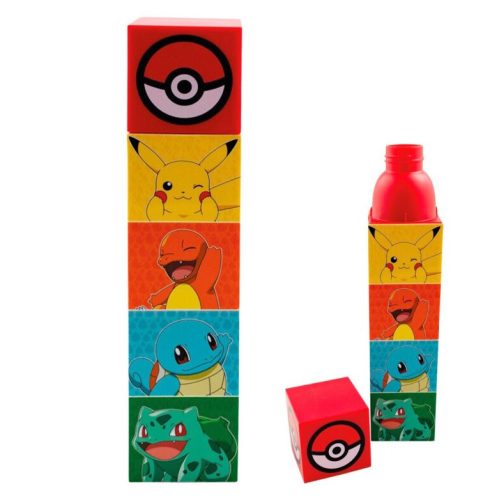 Pokémon műanyag kulacs csavaros kupakkal 650 ml