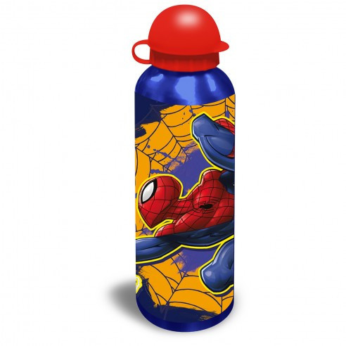 Pókember Web-Slinger alumínium kulacs ívókupakkal 500 ml