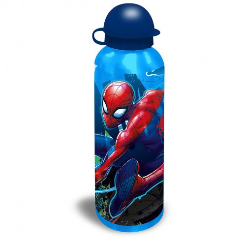 Pókember Web-Slinger alumínium kulacs ívókupakkal 500 ml