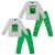Minecraft Creeper gyerek hosszú pizsama 8 - 12 év / 128 - 152 cm