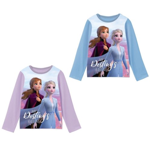 Disney Jégvarázs Destiny gyerek hosszú póló, felső 2 - 8 év / 92 - 128 cm