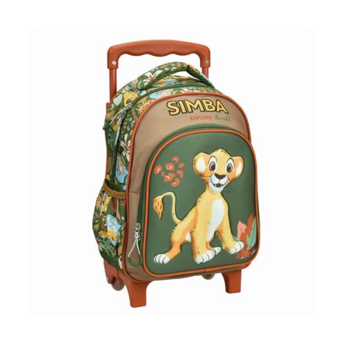 Disney Az Oroszlánkirály Explore gurulós ovis hátizsák, táska 30 cm