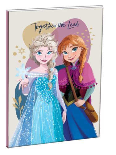 Disney Jégvarázs Together We Lead B/5 vonalas füzet 40 lapos