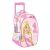 Barbie Paints gurulós ovis hátizsák, táska 30 cm