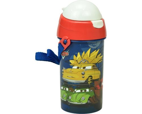Disney Verdák Lightyear műanyag szívószálas kulacs akasztóval 500 ml