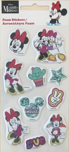 Disney Minnie Love pufi szivacs matrica szett