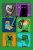 Minecraft Fight Badges szuper puha polár takaró 100*150cm