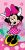 Disney Minnie Pretty in Pink fürdőlepedő, strand törölköző 70x140cm