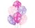 Rózsaszín Baby Girl léggömb, lufi 6 db-os 12 inch (30cm)