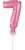 Rózsaszín 7-es Pink szám fólia lufi tortára 13 cm