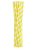 Sárga Yellow Stripes rugalmas papír szívószál 12 db-os