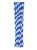 Kék Blue Stripes rugalmas papír szívószál 12 db-os