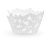 Pillangó White muffin dísz 6 db-os