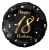 Happy Birthday 18 B&C Gold fólia lufi 36 cm