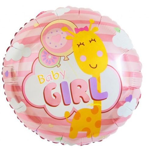 Baby Girl Pink fólia lufi 36 cm