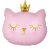 Cicás Sleepy fólia lufi 42 cm