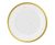 Arany Gold Celebrate papírtányér 6 db-os 18 cm