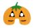 Tök Orange filc maszk 19 cm