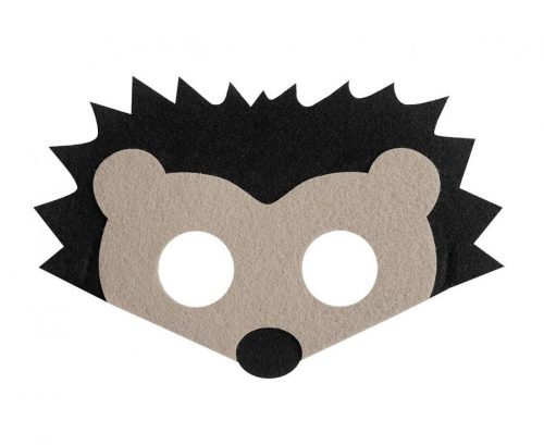Sün Hedgehog filc maszk 17,5 cm