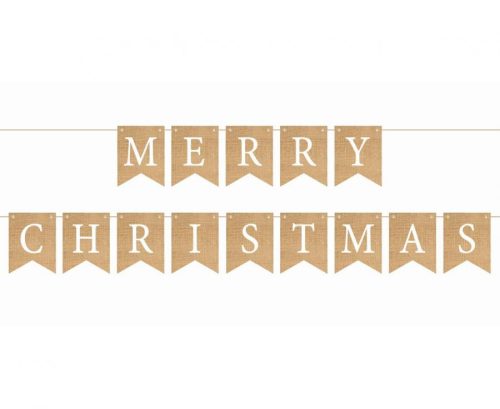 Merry Christmas Brown felirat 250 cm