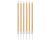 Arany Metallic Light Gold tortagyertya, gyertya szett 6 db-os