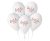 Bride To Be White léggömb, lufi 5 db-os 13 inch (33cm)