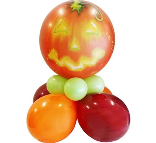 Tök Halloween léggömb, lufi dekorációs szett