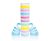Színes Rainbow Dots szerpentin 4 m