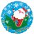 Télapó Sleigh fólia lufi 43 cm